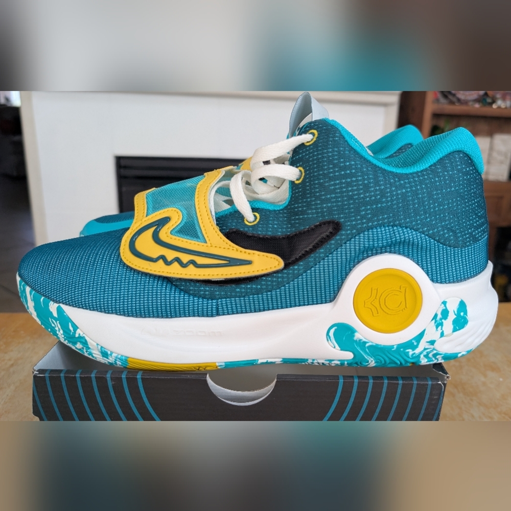 15M- KD TREY 5 XCLEAR JADE/GEODE TEAL-SAIL JADE CLAIRE/BLEU CANARD GEODE